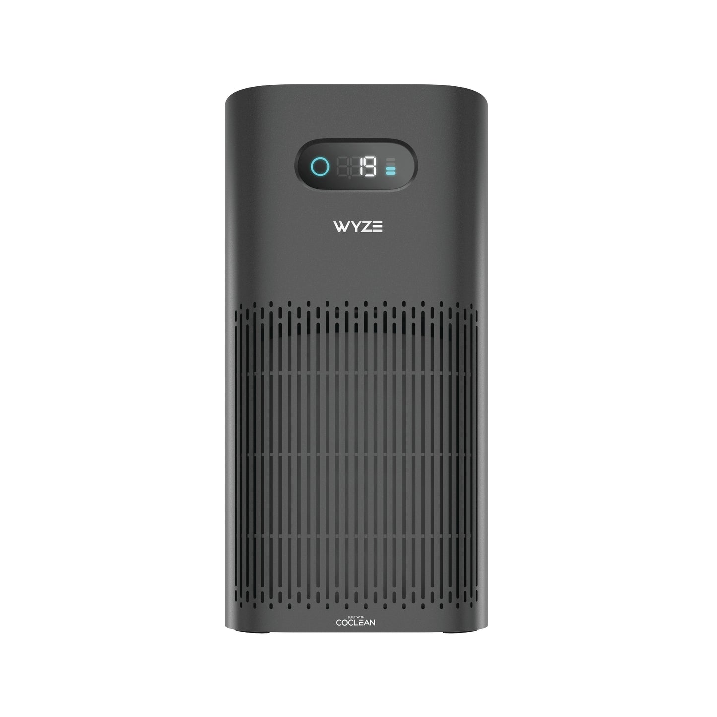 Wyze Air Purifier with Allergen Filter(Standard), for Home Large Room, HEPA 13, 21db Quiet Sleep Mode, 550 sq ft, Remove 99.97% Pet Hair, Pollen, Dust, Dander, Smoke, Smart WiFi Alexa Google, Black